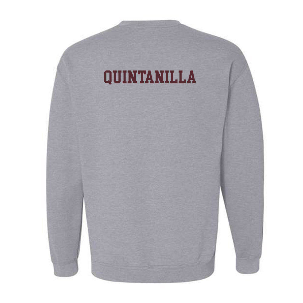 Texas State - NCAA Women's Golf : Grace Quintanilla - Crewneck Sweatshirt-1