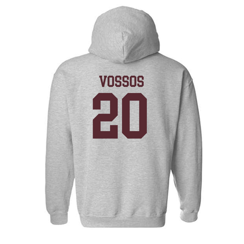 Texas State - NCAA Baseball : Justin Vossos - Hooded Sweatshirt-1