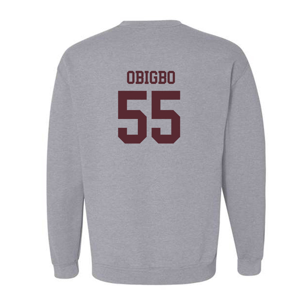 Texas State - NCAA Football : Jimeto Obigbo - Crewneck Sweatshirt-1