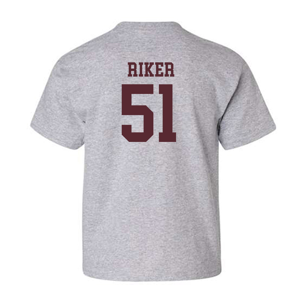 Texas State - NCAA Football : Brock Riker - Youth T-Shirt-1