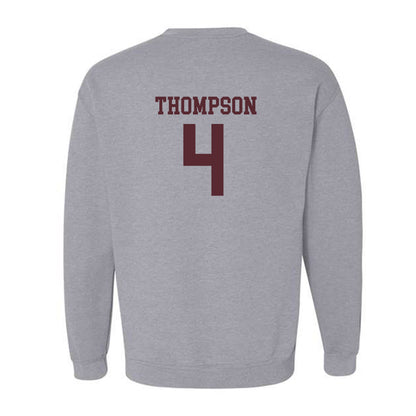 Texas State - NCAA Baseball : Cam Thompson - Crewneck Sweatshirt-1