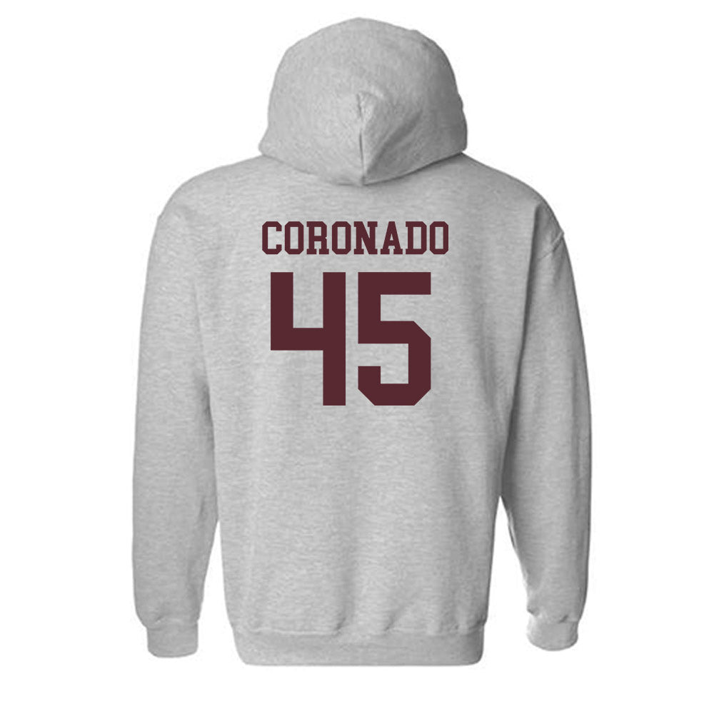 Texas State - NCAA Baseball : Victor Coronado - Hooded Sweatshirt-1