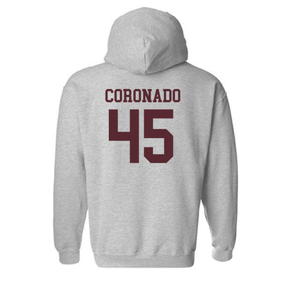Texas State - NCAA Baseball : Victor Coronado - Hooded Sweatshirt-1