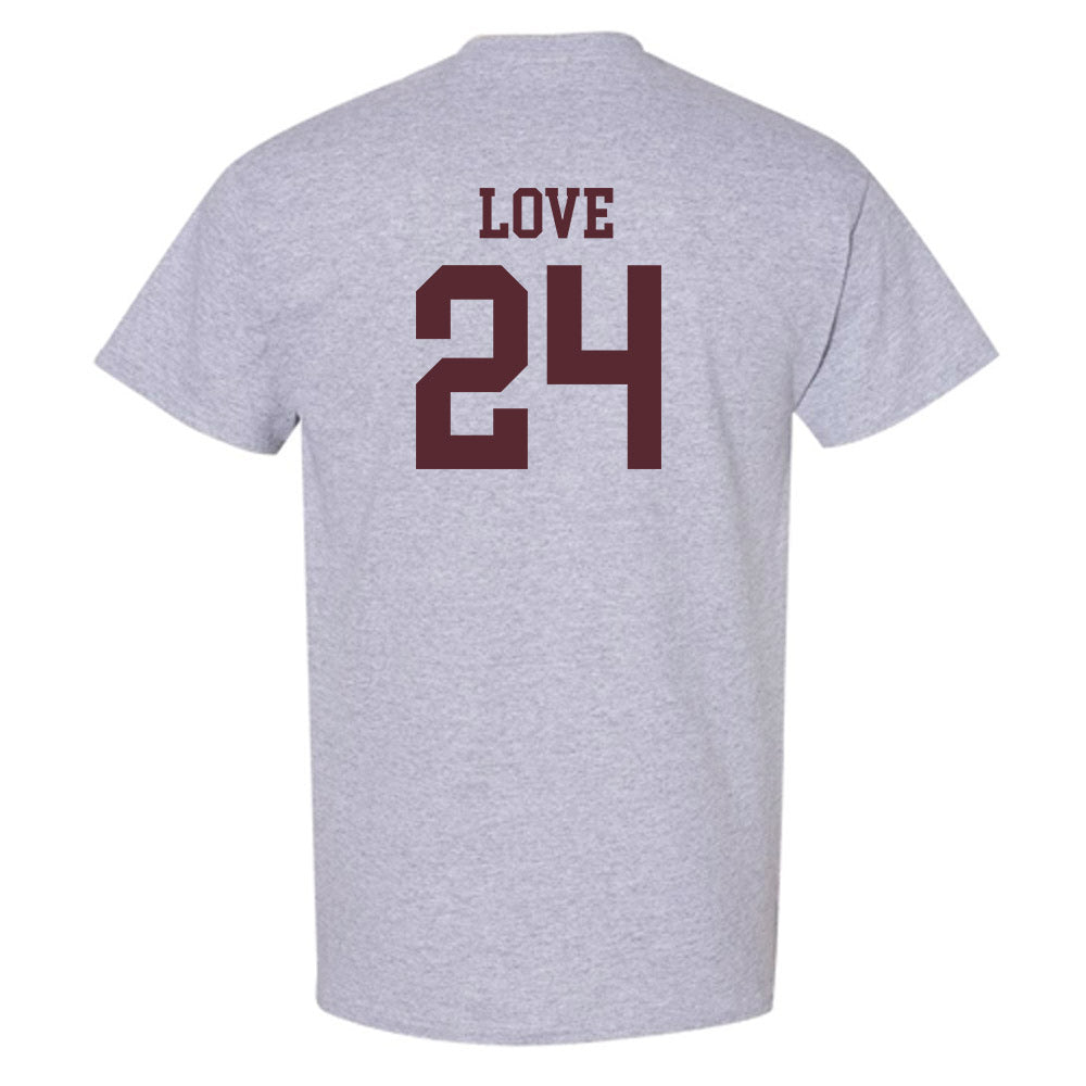 Texas State - NCAA Men's Basketball : Brandon Love - T-Shirt-1