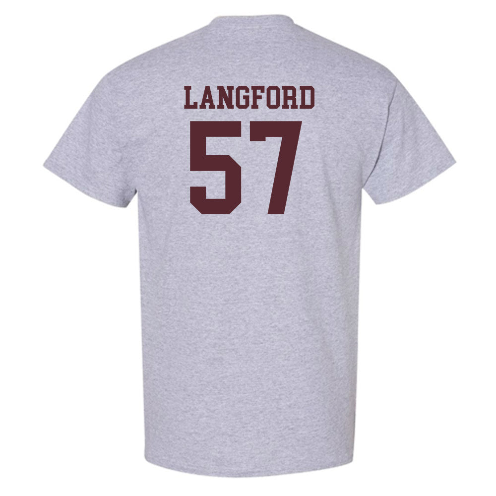Texas State - NCAA Football : Ian Langford - T-Shirt-1