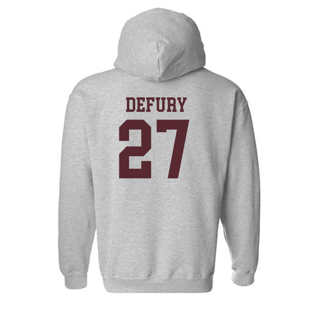 Texas State - NCAA Baseball : Coy DeFury - Hooded Sweatshirt-1