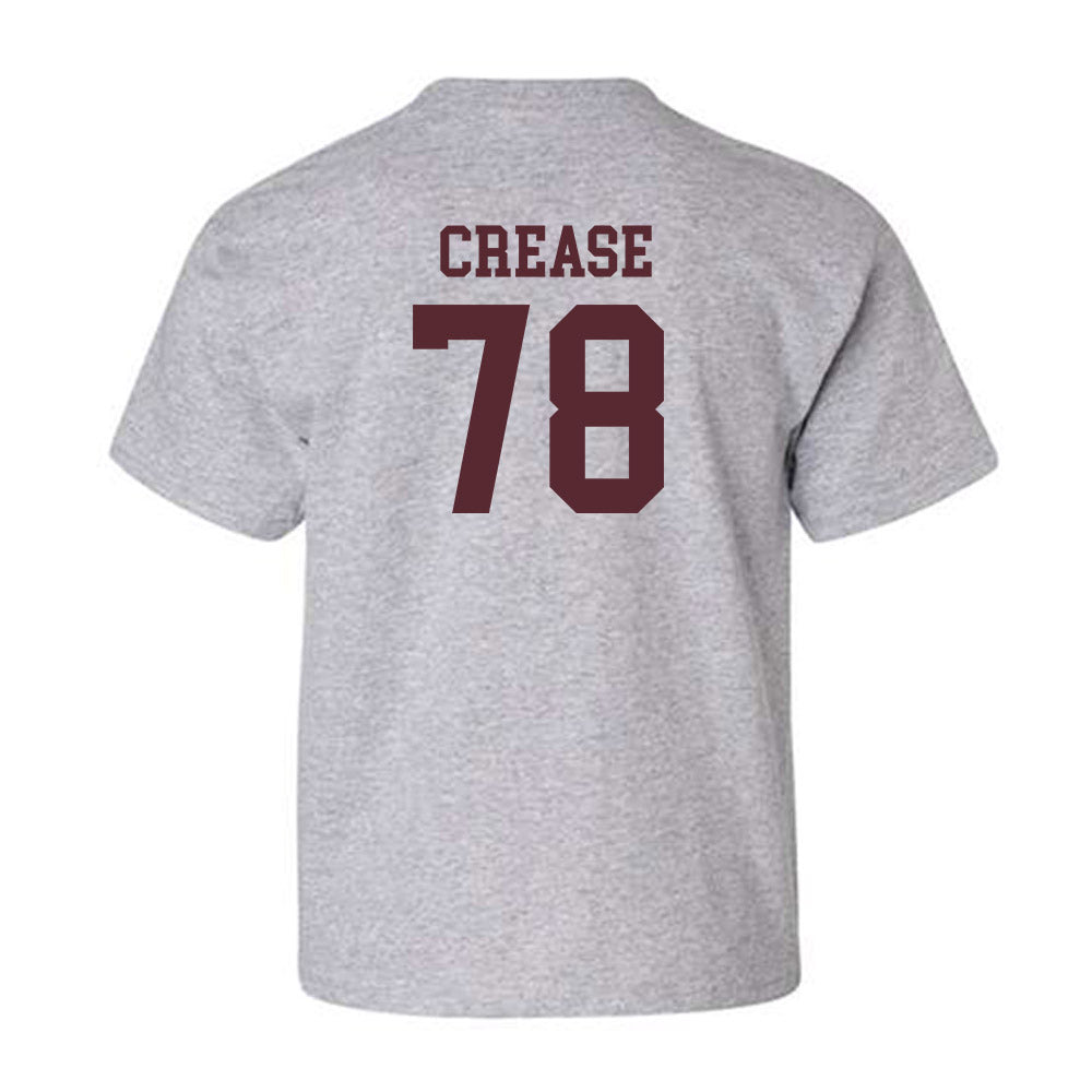 Texas State - NCAA Football : Anfernee Crease - Youth T-Shirt-1