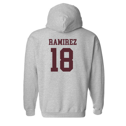 Texas State - NCAA Baseball : August Ramirez - Hooded Sweatshirt-1