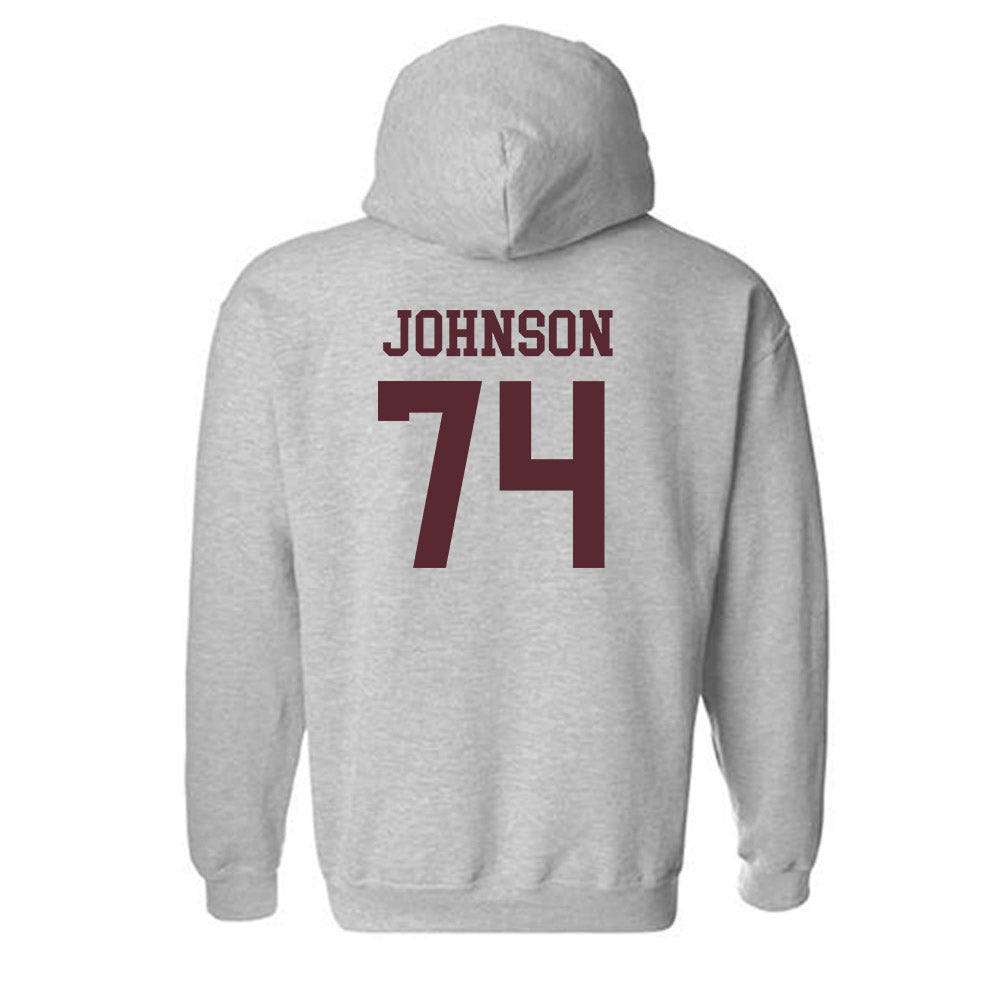 Texas State - NCAA Football : Caleb Johnson - Hooded Sweatshirt-1