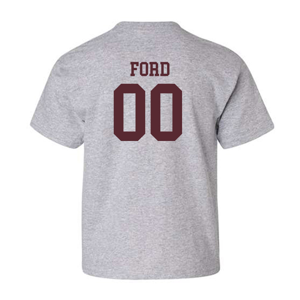 Texas State - NCAA Football : Noah Ford - Youth T-Shirt-1