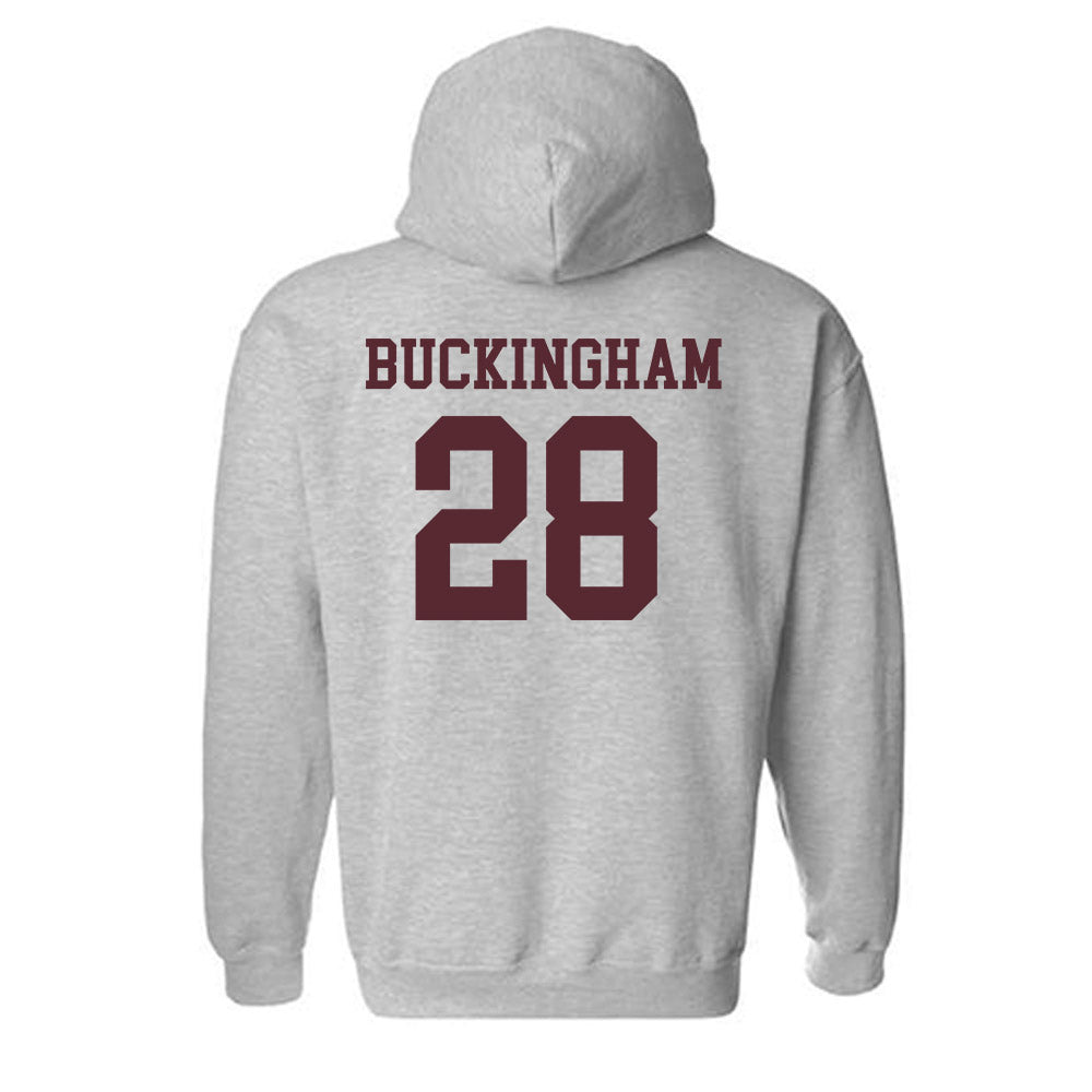 Texas State - NCAA Baseball : Dalton Buckingham - Hooded Sweatshirt-1