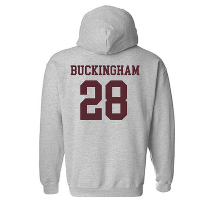 Texas State - NCAA Baseball : Dalton Buckingham - Hooded Sweatshirt-1