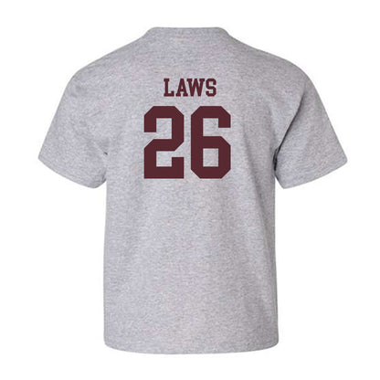 Texas State - NCAA Baseball : Carson Laws - Youth T-Shirt-1