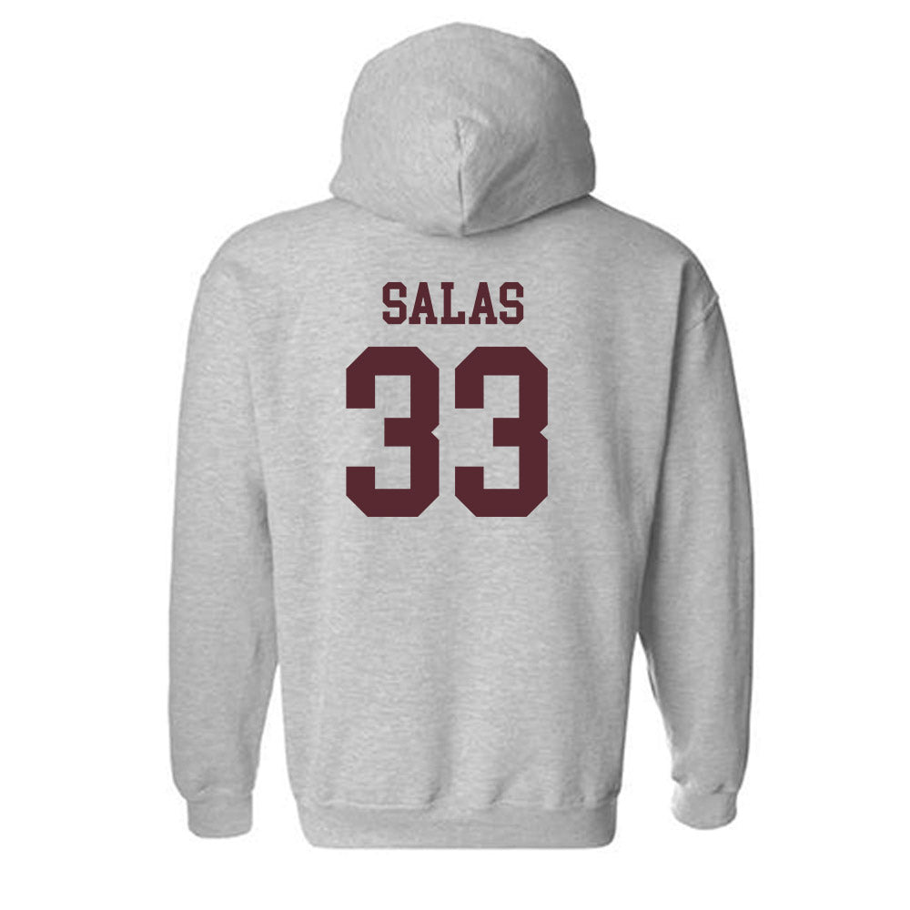 Texas State - NCAA Baseball : Manny Salas - Hooded Sweatshirt-1