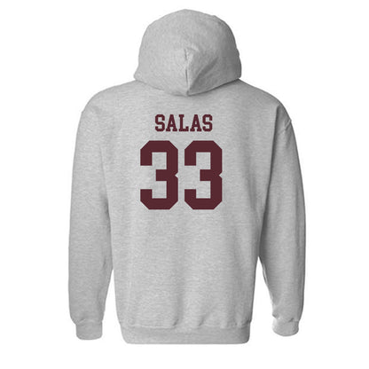 Texas State - NCAA Baseball : Manny Salas - Hooded Sweatshirt-1
