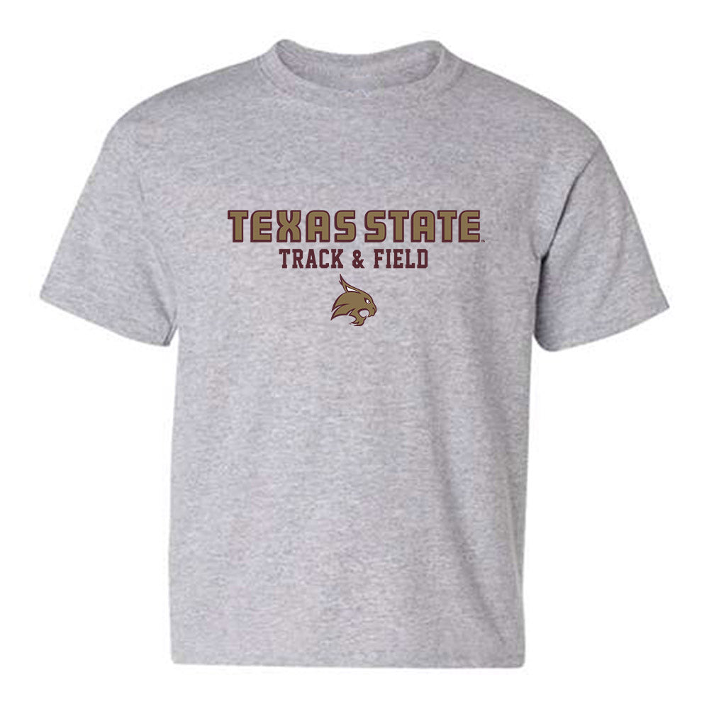 Texas State - NCAA Women's Track & Field : Stephanie Williams - Youth T-Shirt-0