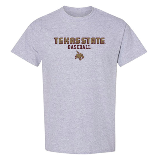 Texas State - NCAA Baseball : Sam Hall - T-Shirt-0