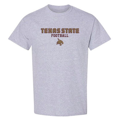 Texas State - NCAA Football : Lars Rau - T-Shirt-0