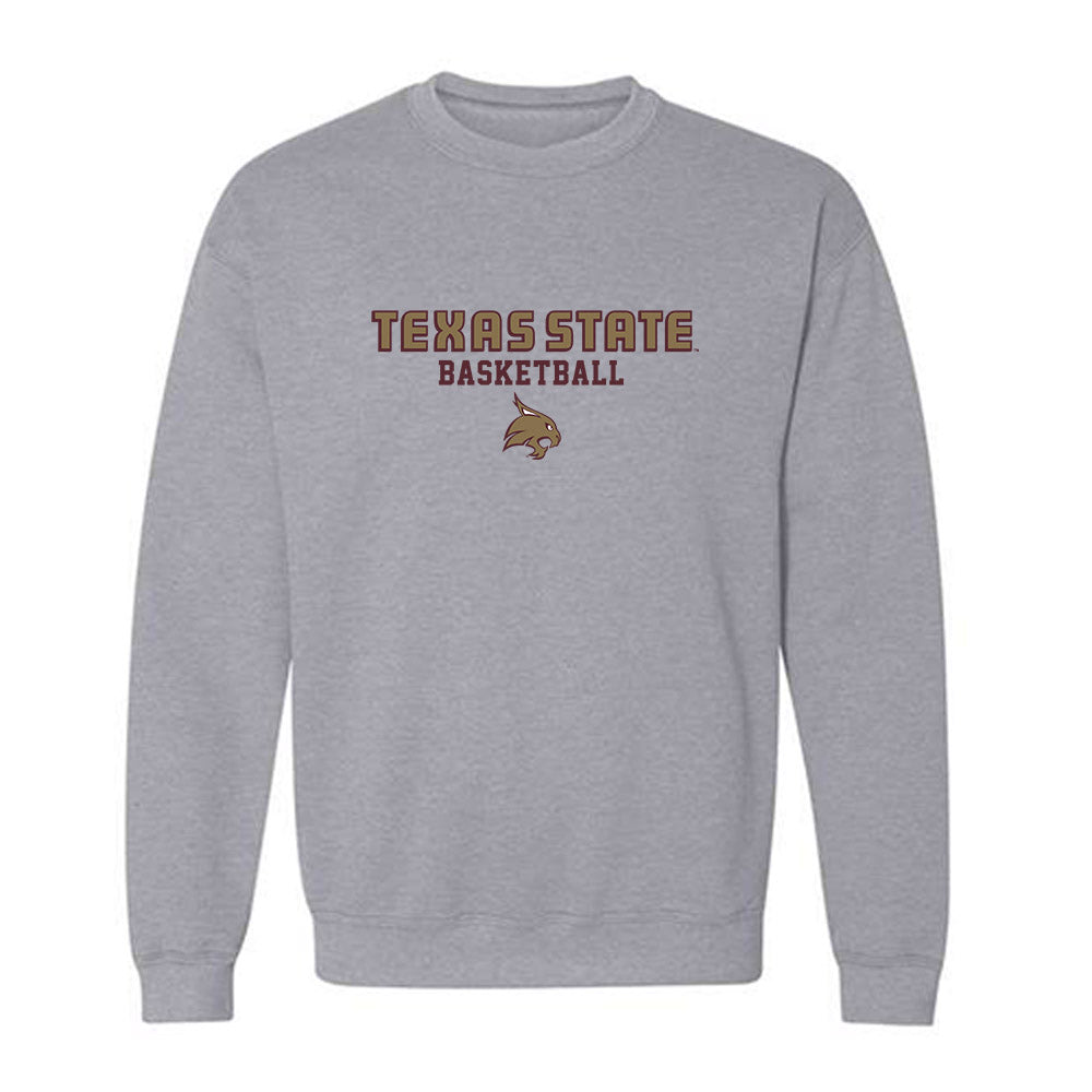 Texas State - NCAA Men's Basketball : Tylan Pope - Crewneck Sweatshirt-0