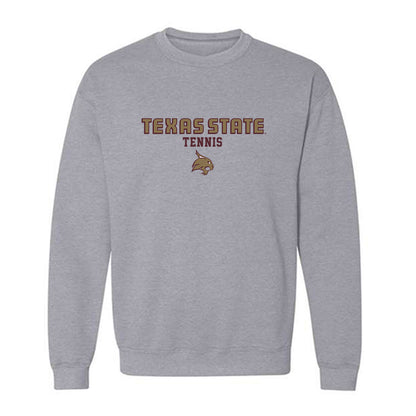 Texas State - NCAA Women's Tennis : Chantajah Mills - Crewneck Sweatshirt-0