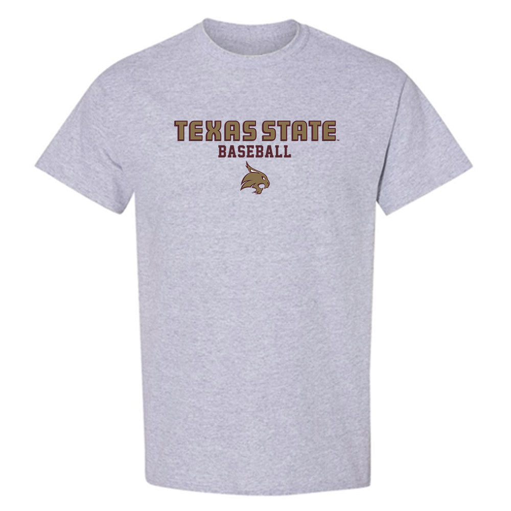 Texas State - NCAA Baseball : Rhett Mccaffety - T-Shirt-0