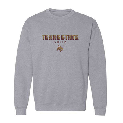 Texas State - NCAA Women's Soccer : Alexis Montgomery - Crewneck Sweatshirt-0