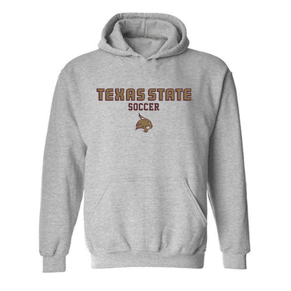 Texas State - NCAA Women's Soccer : Madi Goss - Hooded Sweatshirt-0