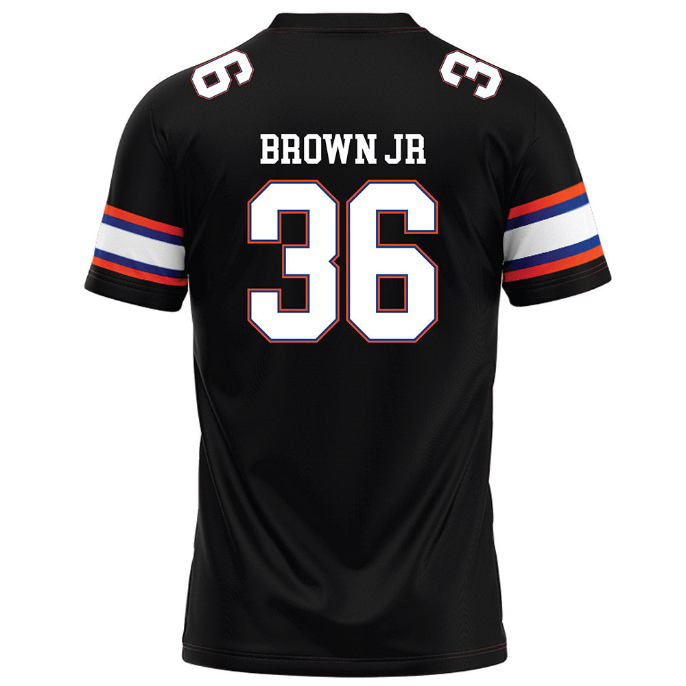 Florida - NCAA Football : Vincent Brown Jr - Black Football Jersey-1