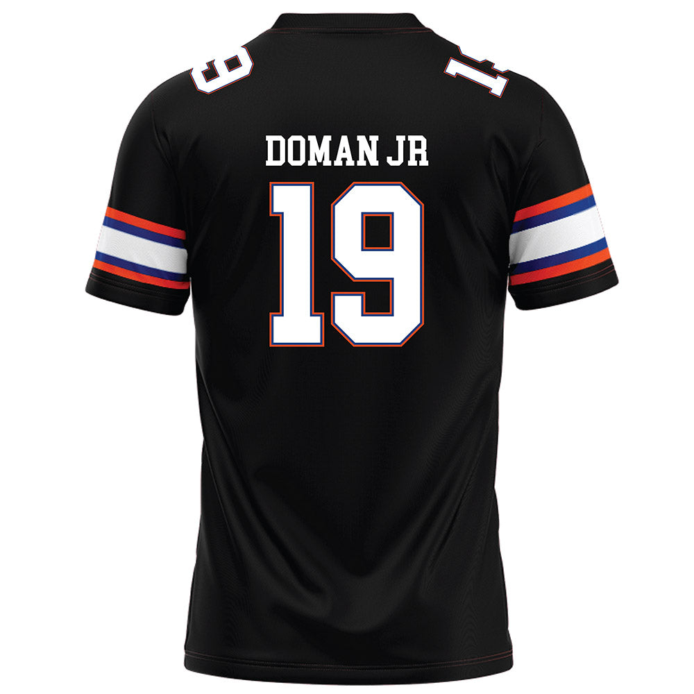 Florida - NCAA Football : Tommy Doman Jr - Black Football Jersey-1