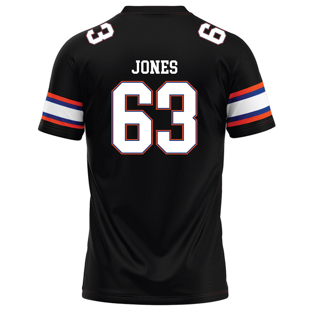 Florida - NCAA Football : Caden Jones - Black Football Jersey