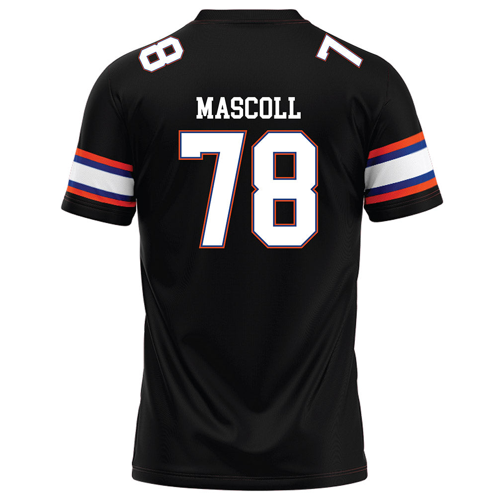 Florida - NCAA Football : Marcus Mascoll - Black Football Jersey