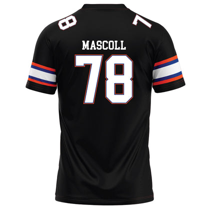 Florida - NCAA Football : Marcus Mascoll - Black Football Jersey