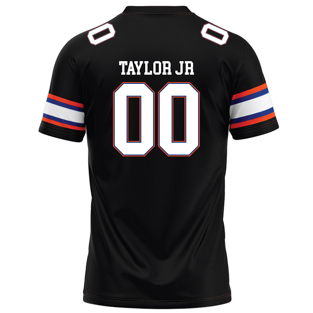 Florida - NCAA Football : Brien Taylor Jr - Black Football Jersey-1