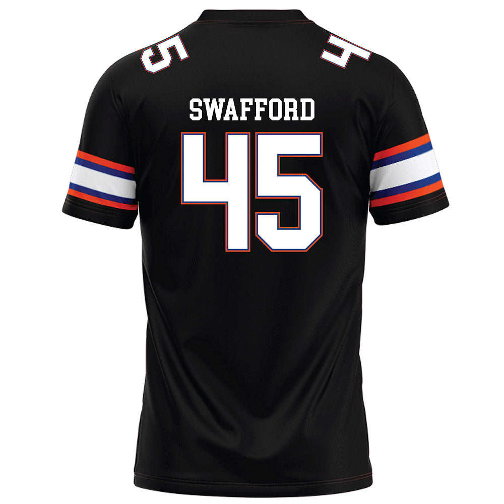 Florida - NCAA Football : Layne Swafford - Black Football Jersey