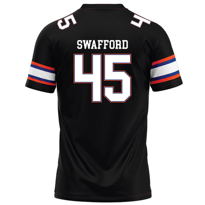 Florida - NCAA Football : Layne Swafford - Black Football Jersey