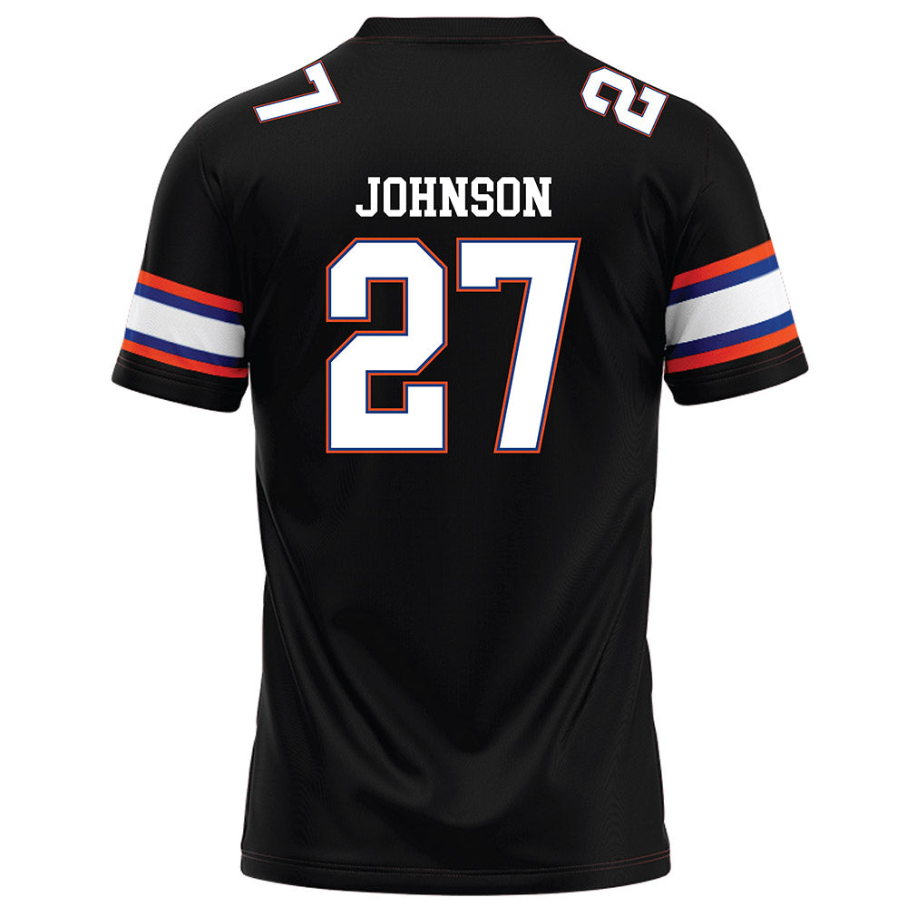 Florida - NCAA Football : Dijon Johnson - Black Football Jersey-1