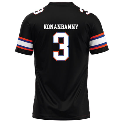 Florida - NCAA Football : Onis Konanbanny - Black Football Jersey-1