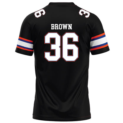 Florida - NCAA Football : Vincent Brown - Black Football Jersey-1