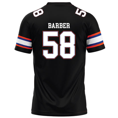 Florida - NCAA Football : Austin Barber - Black Football Jersey