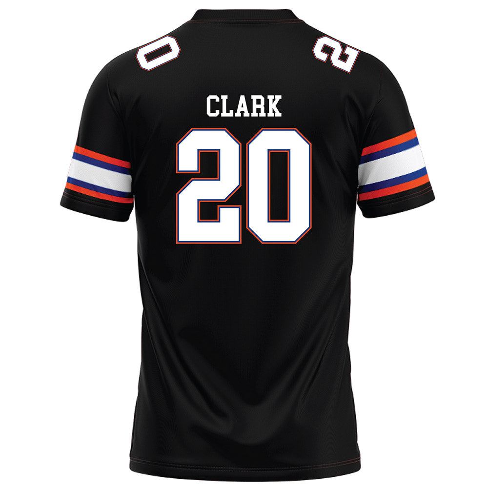 Florida - NCAA Football : Waltez Duke Clark - Black Football Jersey-1