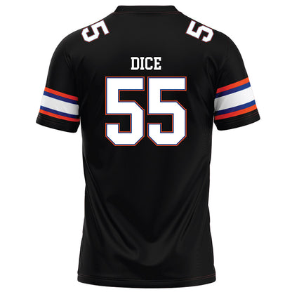 Florida - NCAA Football : Tavaris Dice - Black Football Jersey-1