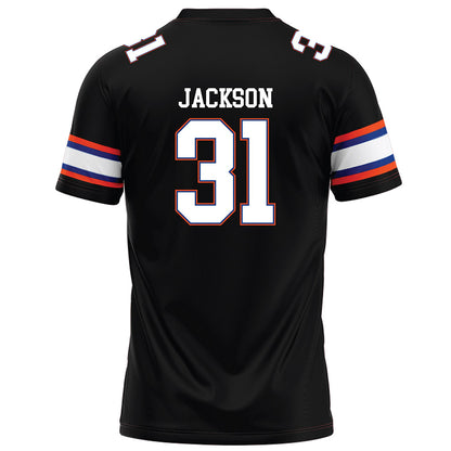 Florida - NCAA Football : Evan Jackson - Black Football Jersey-1