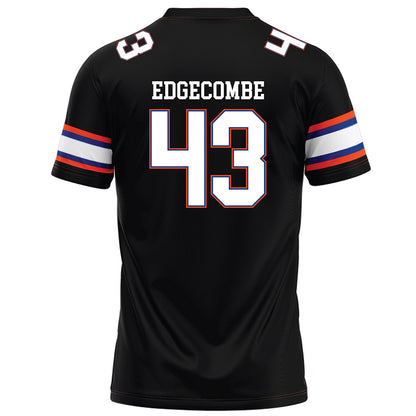 Florida - NCAA Football : Jaden Edgecombe - Black Football Jersey