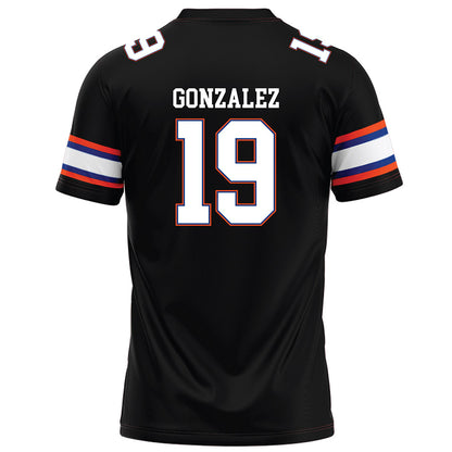 Florida - NCAA Football : Alex Gonzalez - Black Football Jersey