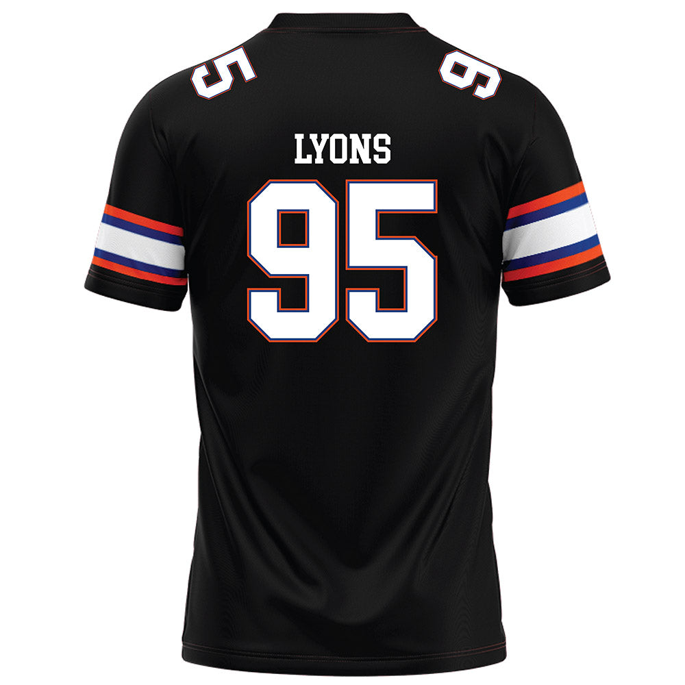 Florida - NCAA Football : Jamari Lyons - Black Football Jersey