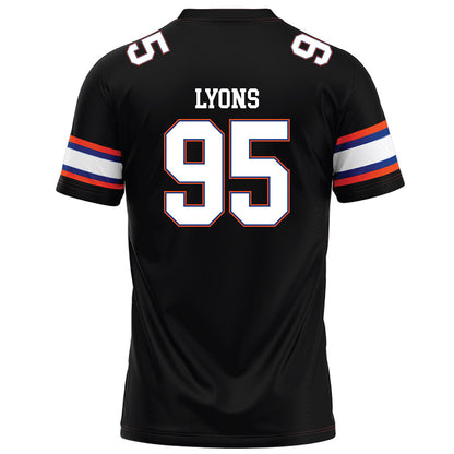 Florida - NCAA Football : Jamari Lyons - Black Football Jersey