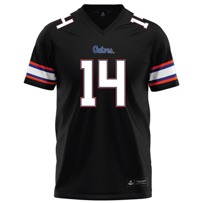 Florida - NCAA Football : Muizz Tounkara - Black Football Jersey-0