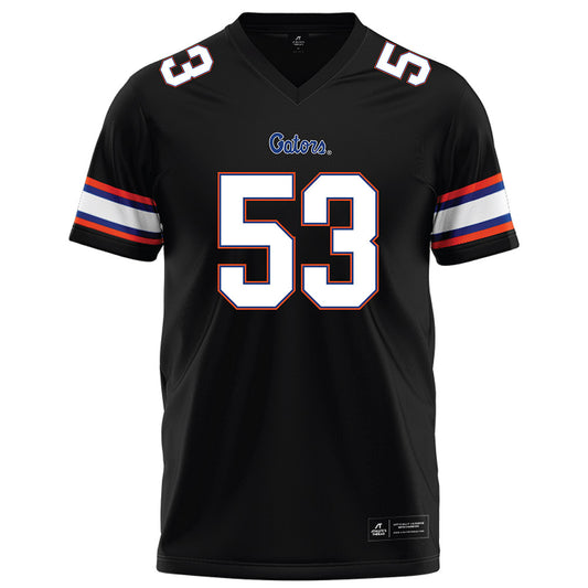 Florida - NCAA Football : Bryce Lovett - Black Football Jersey-0