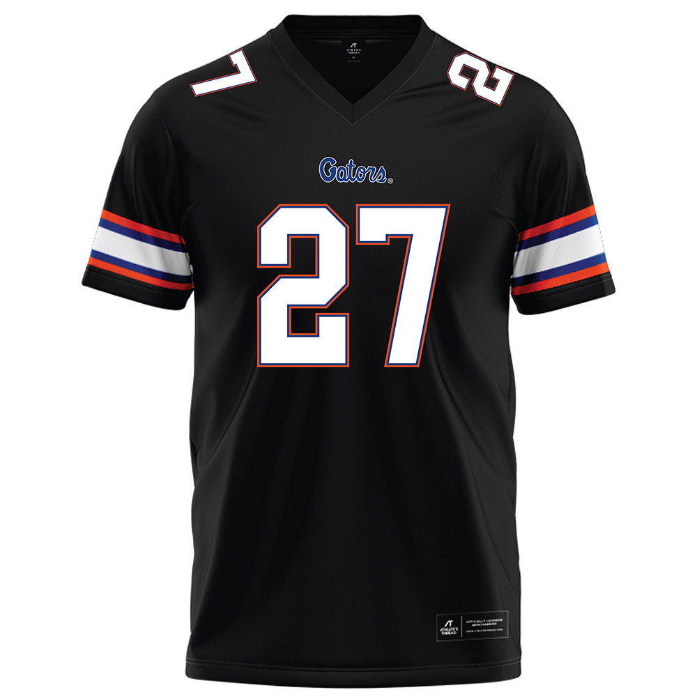 Florida - NCAA Football : Dijon Johnson - Black Football Jersey-0