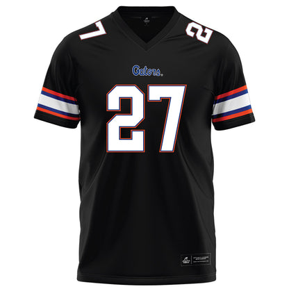 Florida - NCAA Football : Dijon Johnson - Black Football Jersey-0